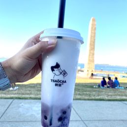 Purple Potato Milk Tea