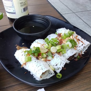 123 Pho - these vermicelli rolls were great! And a great price during happy hour, too! - Vietnamese Near Me - Long Beach, California