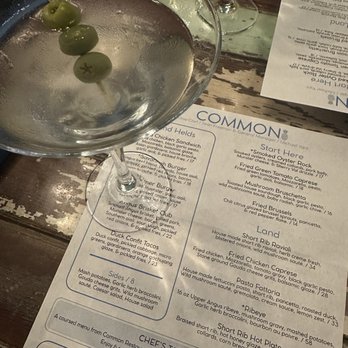 Common Restaurant - The BEST dirty martini ever - Cocktail Bars Near Me - Savannah, Georgia Common Restaurant - The BEST dirty martini ever - Cocktail Bars Near Me - Savannah, Georgia