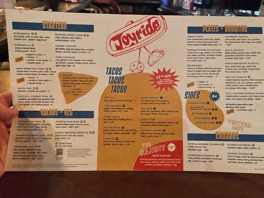 Menu photo 5 Joyride Taco House Gilbert, AZ Menu photo 5 Joyride Taco House Gilbert, AZ
