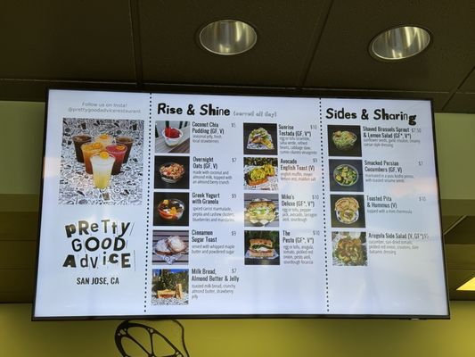 Menu photo 1 Pretty Good Advice San Jose, CA Menu photo 1 Pretty Good Advice San Jose, CA