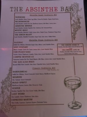 The Absinthe Bar by null