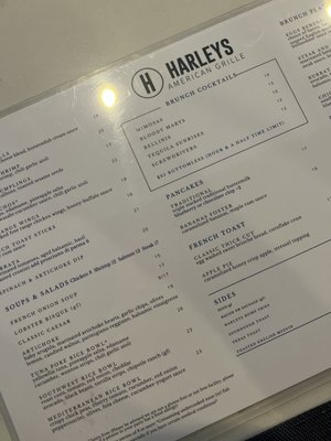 Menu photo 1 Harleys American Grille Farmingdale, NY