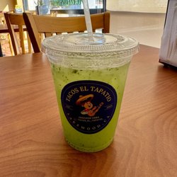 Tacos El Tapatio - Cucumber water