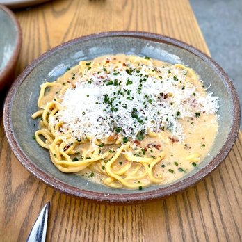 Ernest - Lo Mein (Uni Carbonara) - New American Near Me - San Francisco, California Ernest - Lo Mein (Uni Carbonara) - New American Near Me - San Francisco, California