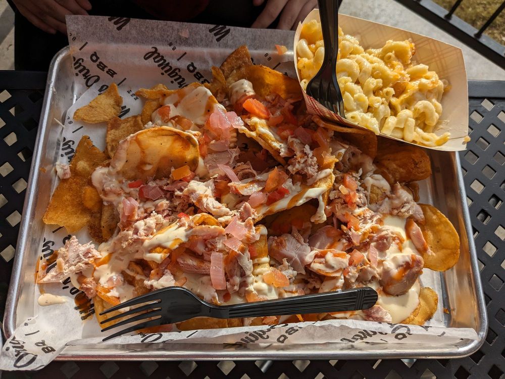 Food from Moe's Original BBQ