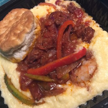 Maxine's On Shine - Shrimp and polenta - New American Near Me - Orlando, Florida