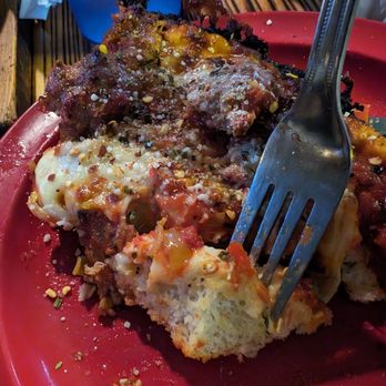 Pequod's Pizza - Meatball pizza - Pizza Near Me - Chicago, Illinois Pequod's Pizza - Meatball pizza - Pizza Near Me - Chicago, Illinois