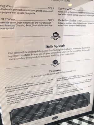 Menu photo 5 JB's Downtown Grill Lancaster, OH Menu photo 5 JB's Downtown Grill Lancaster, OH