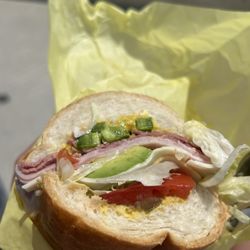 Italian Middle-Eastern Market - custom sandwich!