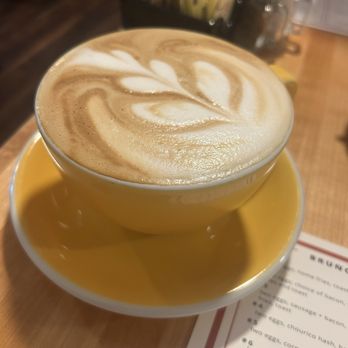 Bristol Sunset Cafe - in house vanilla latte hot - Breakfast & Brunch Near Me - Bristol, Rhode Island