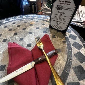 Vampire Cafe - Bat napkins - Cafes Near Me - New Orleans, Louisiana