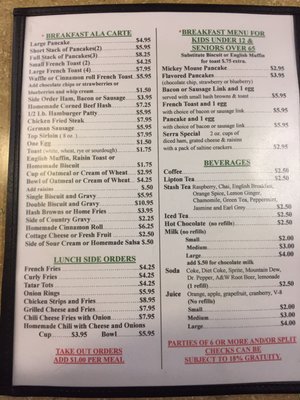 Menu photo 1 Sharon's Cafe Corvallis, OR