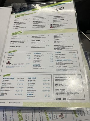Menu photo 2 BigShots Golf Fort Worth, TX