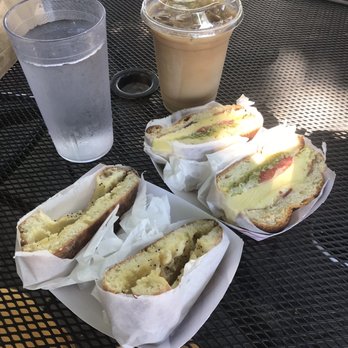 Barry's Espresso Bakery & Deli - Bialy with butter and Barry's "Breakfast Special" - Bakeries Near Me - Eugene, Oregon Barry's Espresso Bakery & Deli - Bialy with butter and Barry's "Breakfast Special" - Bakeries Near Me - Eugene, Oregon