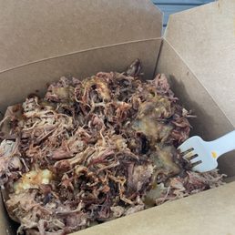 Pulled pork Mac n cheese boat