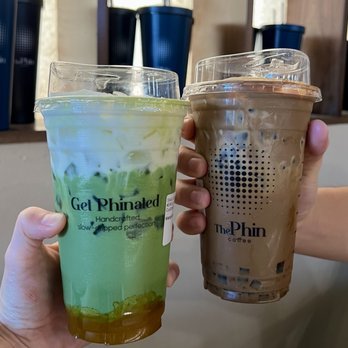 The Phin - Mango Sticky Rice matcha & Buôn Mê coffee - Coffee & Tea Near Me - Houston, Texas