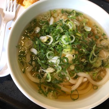 Marugame Udon - #3 udon $3.6 + shrimp tempura $1.80 - Japanese Near Me - Honolulu, Hawaii