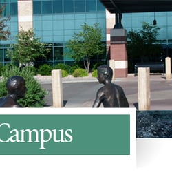 Eye And Laser Center Of Fort Collins - We are located directly to the left through the main doors of builiding A behind the sculptures and fountain