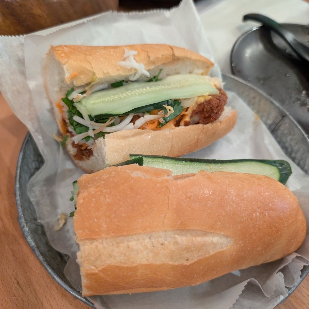Ginger and Lemongrass - Crispy Panko Cod Sandwich - Vietnamese Near Me - Whitestone, New York Ginger and Lemongrass - Crispy Panko Cod Sandwich - Vietnamese Near Me - Whitestone, New York