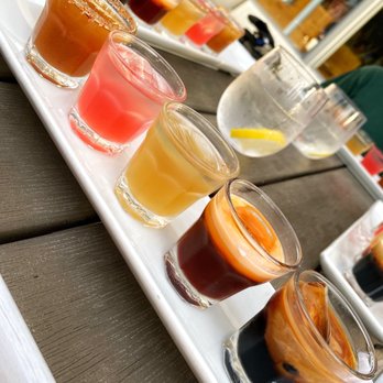 Manaow - Ice tea flight!! - Thai Near Me - Long Beach, California Manaow - Ice tea flight!! - Thai Near Me - Long Beach, California
