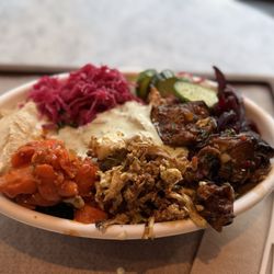 Brassica - Salad- 1/2 Chicken & 1/2 Brisket
