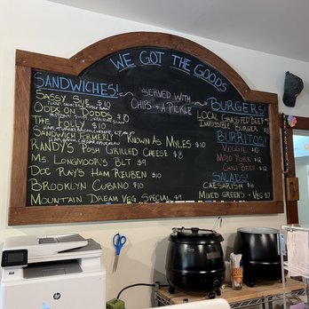 Polly's Folly - Menu board - Breakfast & Brunch Near Me - North Garden, Virginia