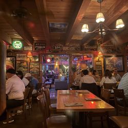 Baja Cantina Grill & Filling Station - The view inside from our table