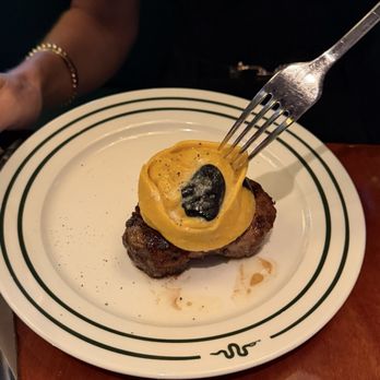 Bad Roman - Filet with ravioli - New American Near Me - Beverly Hills, California Bad Roman - Filet with ravioli - New American Near Me - Beverly Hills, California