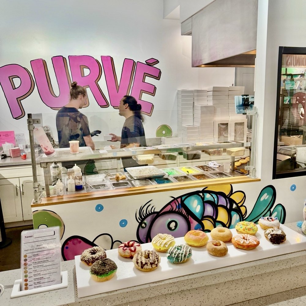 PURVÉ Donut Stop - Ordering donuts - sample donuts with toppings - Donuts Near Me - Honolulu, Hawaii PURVÉ Donut Stop - Ordering donuts - sample donuts with toppings - Donuts Near Me - Honolulu, Hawaii