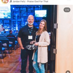 LifePointe Christian Church - My husband and I serving at Lifepointe Church.