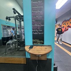 Sportset Health & Fitness Club - Complimentary charging stations are so convenient while working out.