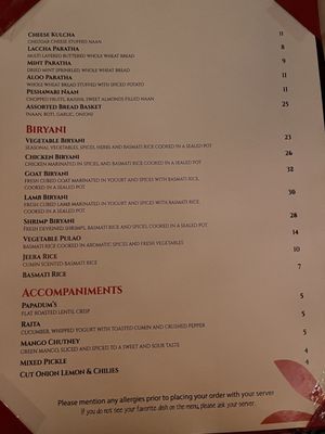 Menu photo 4 Spice Symphony Times Square New York, NY Menu photo 4 Spice Symphony Times Square New York, NY