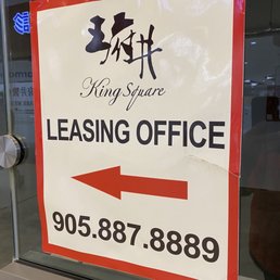 King Square - this way to the Leasing Office
