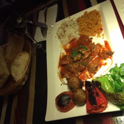 Antep DoyDoy - Lammspießteller mit gegrilltem Gemüse für 16,50€