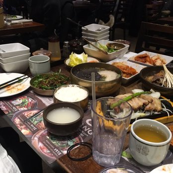 Tang Restaurant - The spread of 2 for 20 dinner sets! - Korean Near Me - Flushing, New York Tang Restaurant - The spread of 2 for 20 dinner sets! - Korean Near Me - Flushing, New York
