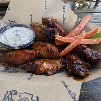 Royal Bliss Brewing - Korean Bulgogi wings - Breweries Near Me - Denver, North Carolina