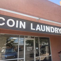 Exterior outside entrance of Coin Laundry - Colorado Springs, Colorado Exterior outside entrance of Coin Laundry - Colorado Springs, Colorado