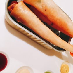Paleta de langostinos.
