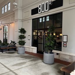 Exterior outside entrance of 800° Carolinas - Restaurant entrance - Charlotte, North Carolina Exterior outside entrance of 800° Carolinas - Restaurant entrance - Charlotte, North Carolina
