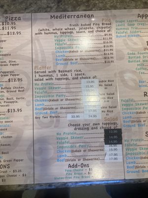 Menu photo 4 Pizzita Circle Chino, CA