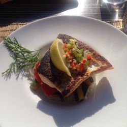 Le Food Truck by Au Chateau - Saumon à la plancha. Un délice