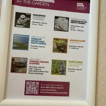 Lewis Ginter Botanical Garden - Classes coming up - Botanical Gardens Near Me - Richmond, Virginia Lewis Ginter Botanical Garden - Classes coming up - Botanical Gardens Near Me - Richmond, Virginia