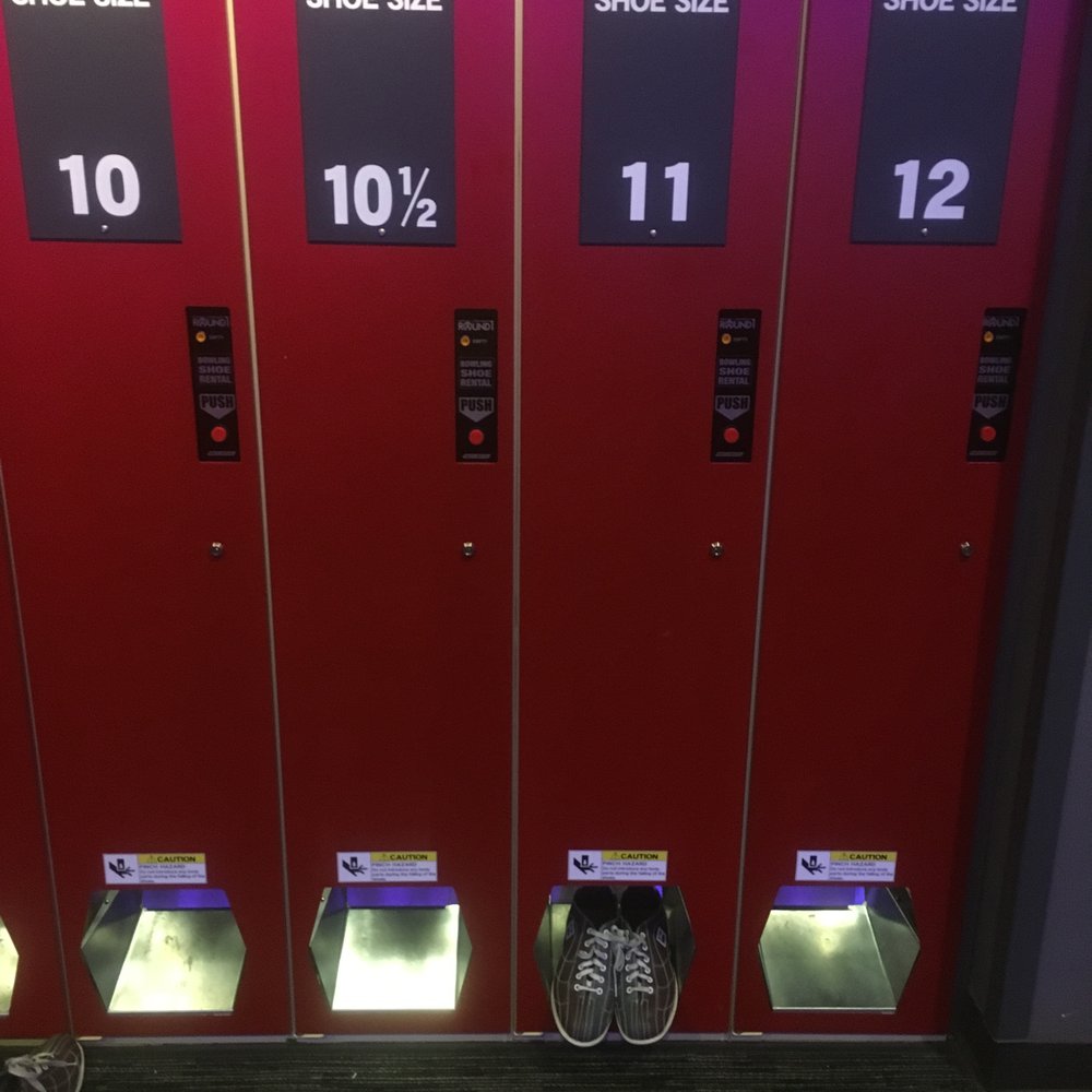 Round1 Bowling & Arcade - Grapevine - Shoe vending machines! - Arcades Near Me - Grapevine, Texas