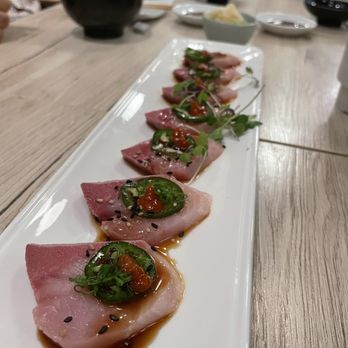 Kiyo Sushi & Sake - Yellowtail Jalapeno - Japanese Near Me - Irvine, California