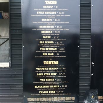 Mellizoz Tacos - Menu 1 - Tex-Mex Near Me - Austin, Texas