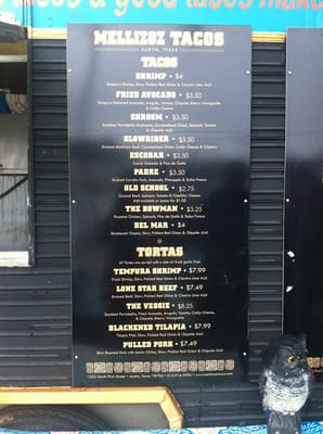 Menu photo 8 Mellizoz Tacos Austin, TX