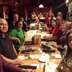 The Father's House - Leadership enjoying dinner together.