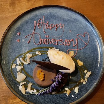Gio Restaurant - Dessert for our anniversary. - Canadian (New) Near Me - Halifax, Nova Scotia