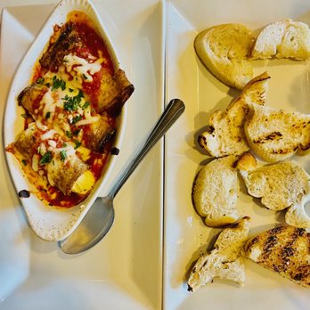 SFIZIO Italian Kitchen - eggplant rollatini and stone-fired bread - Italian Near Me - Phoenix, Arizona